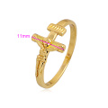 10811- Xuping Jewelry Fashion Jesus Gold Ring Wholesale